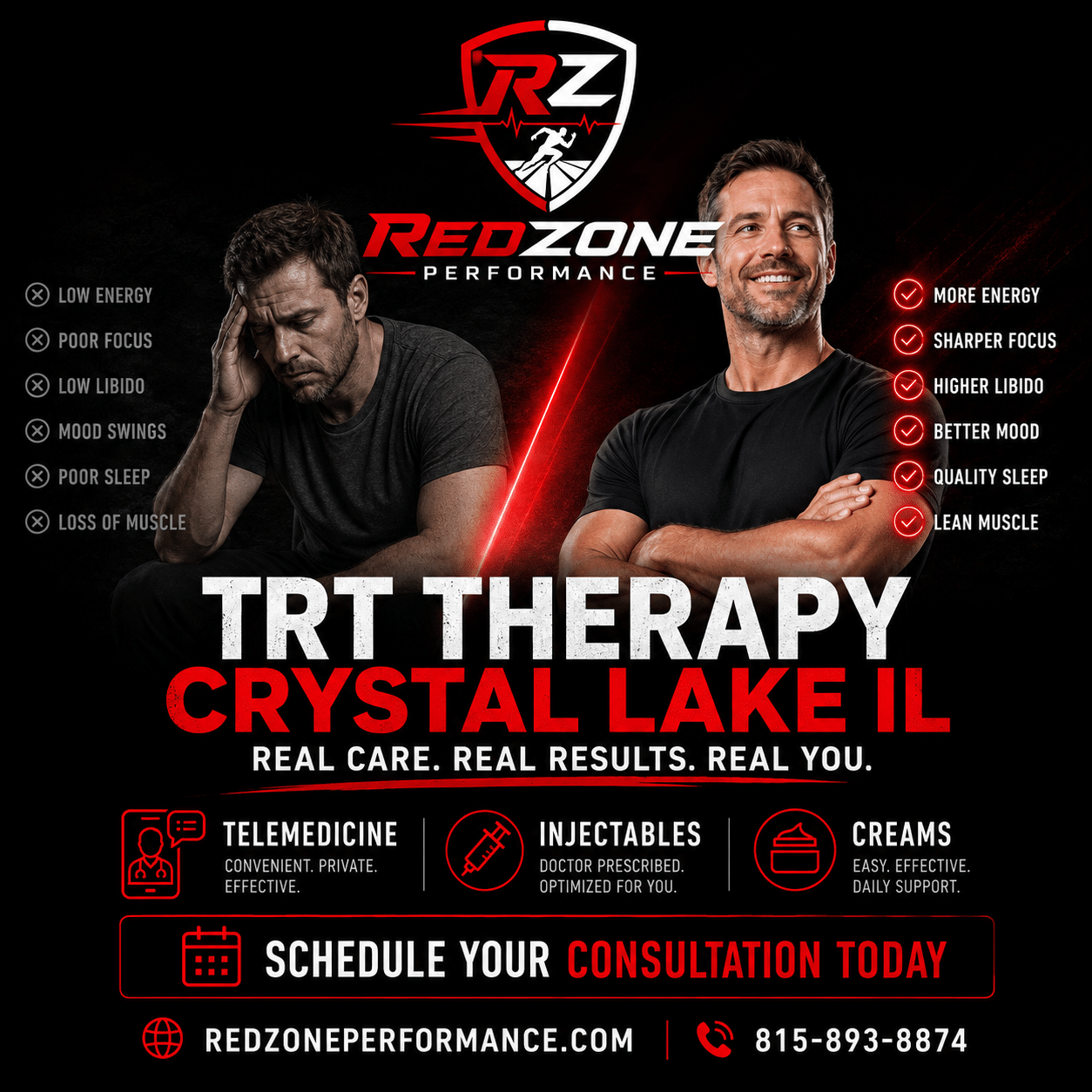 Testosterone Therapy Crystal Lake IL